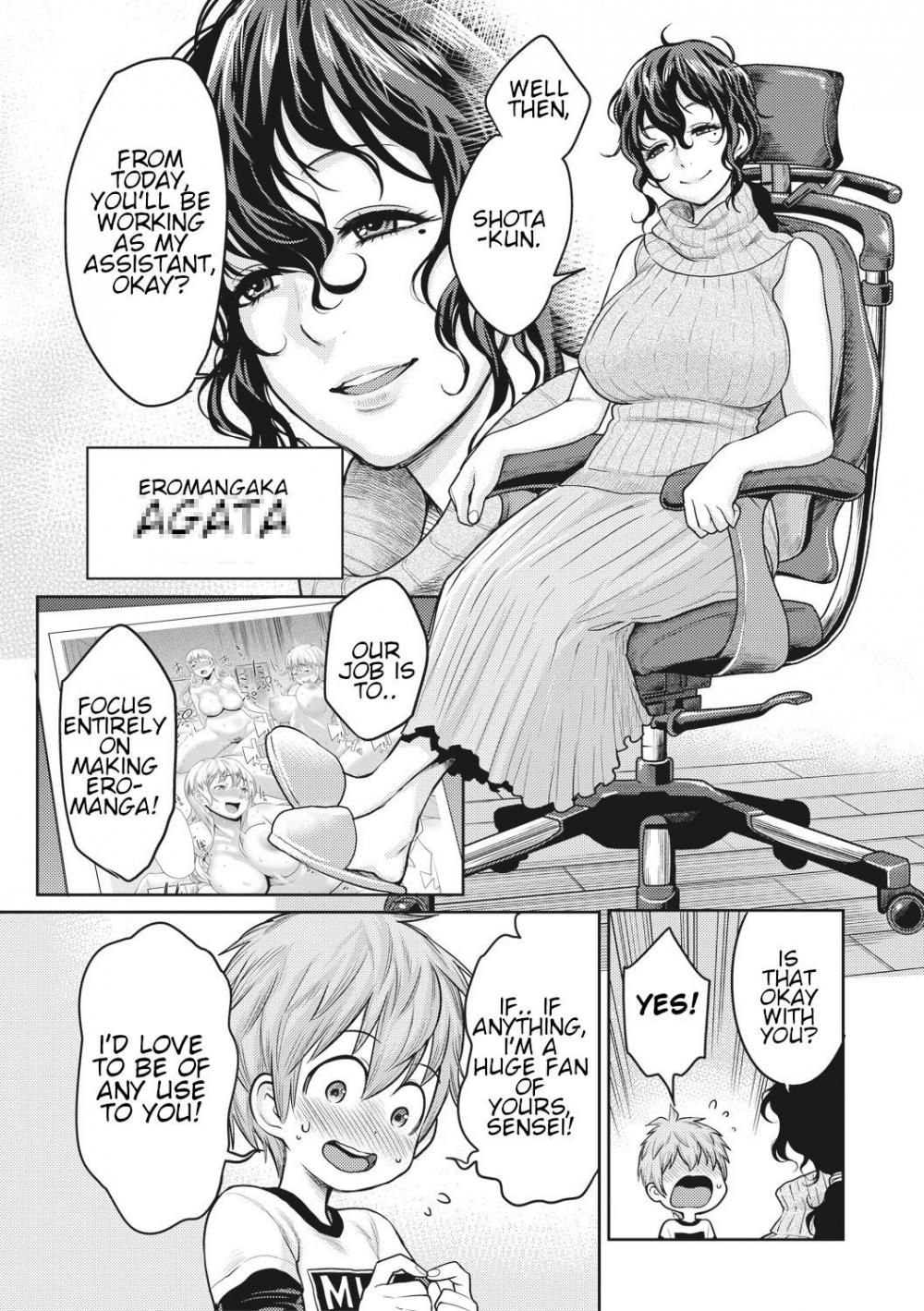 Hentai Manga Comic-Doeromanga Sensei-Read-3